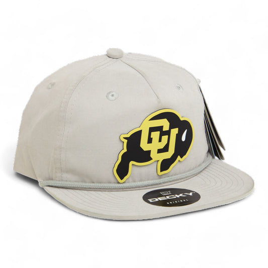 Colorado Buffaloes 3D Classic Rope Hat- Grey