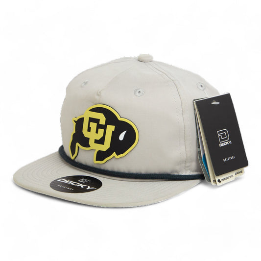 Colorado Buffaloes 3D Classic Rope Hat- Grey/ Charcoal