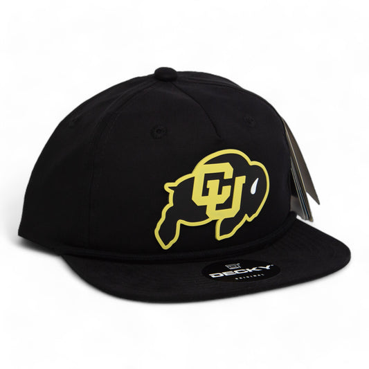 Colorado Buffaloes 3D Classic Rope Hat- Black