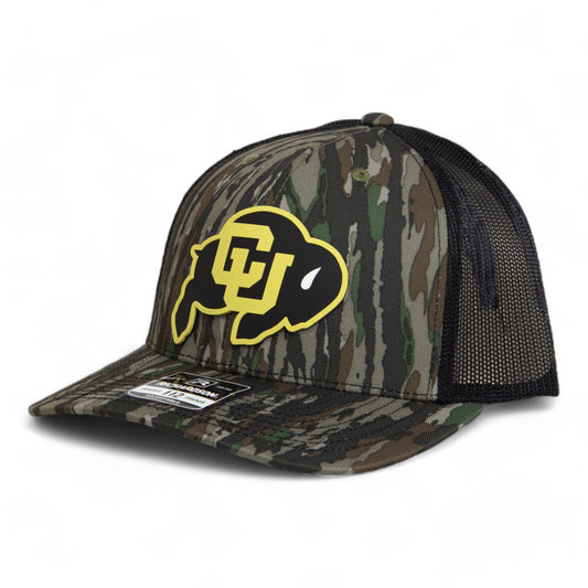 Colorado Buffaloes 3D Snapback Trucker Hat- Realtree Original/ Black