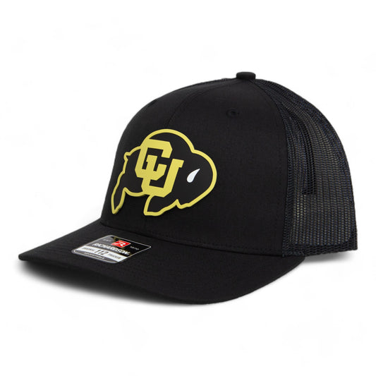 Colorado Buffaloes 3D Snapback Trucker Hat- Black