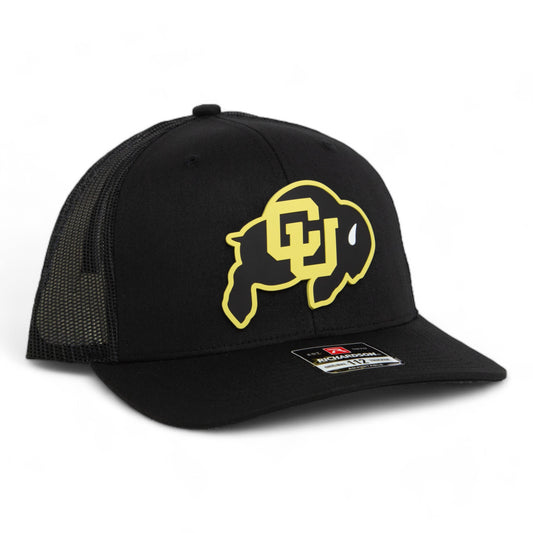 Colorado Buffaloes 3D Snapback Trucker Hat- Black