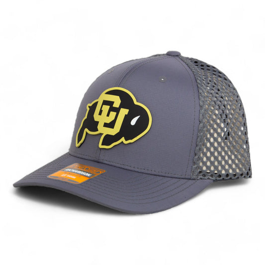 Colorado Buffaloes 3D Snapback Tilikum Trucker Hat- Charcoal