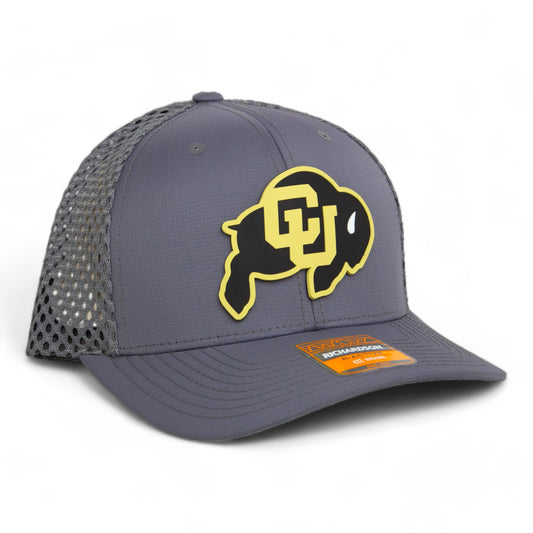 Colorado Buffaloes 3D Snapback Tilikum Trucker Hat- Charcoal