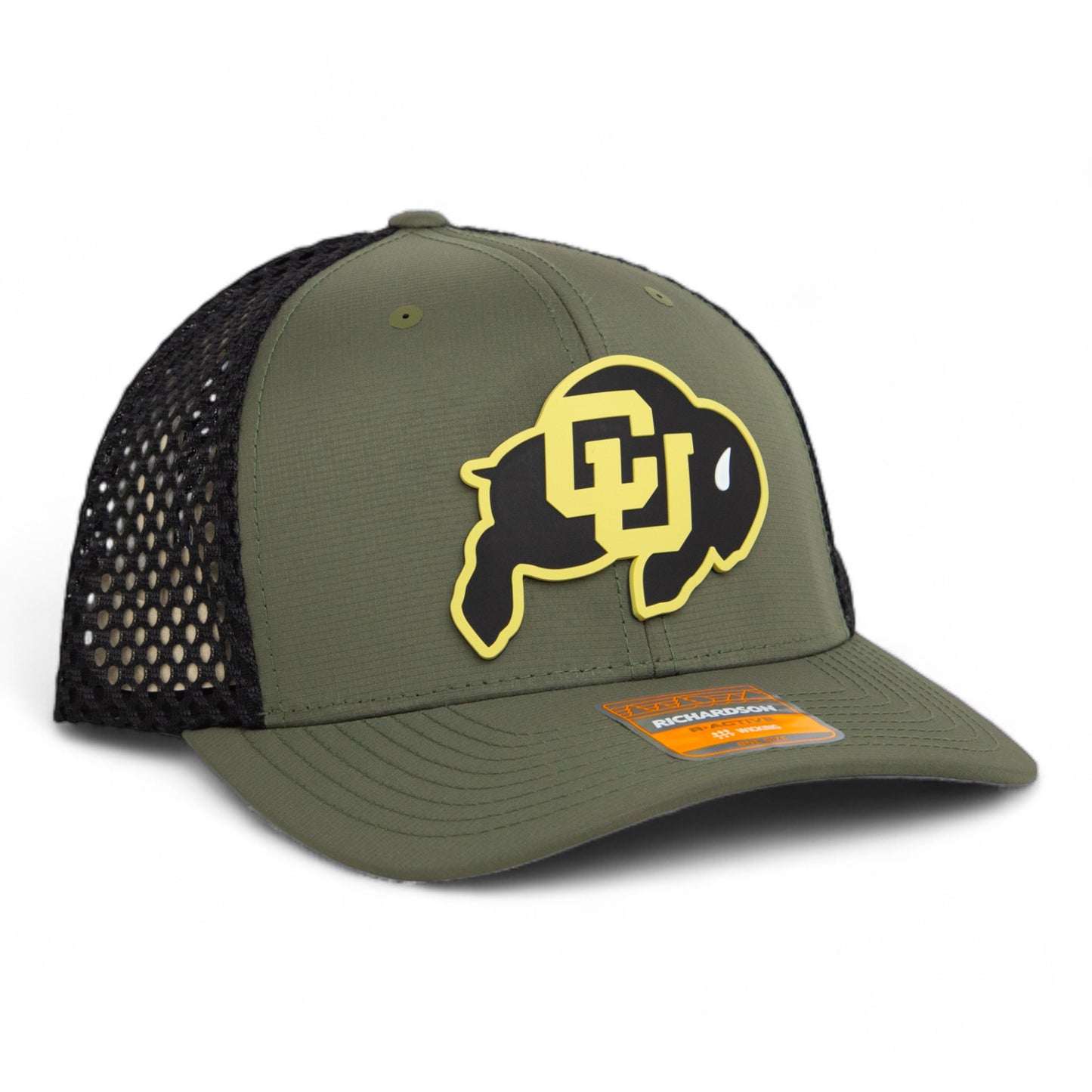 Colorado Buffaloes 3D Snapback Tilikum Trucker Hat- Loden/ Black