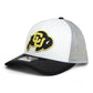 Colorado Buffaloes 3D Snapback Trucker Hat- White/ Grey/ Black