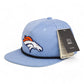 Denver Broncos 3D Perforated Rope Hat- Sky/ Black