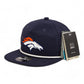 Denver Broncos 3D Perforated Rope Hat- Navy/ White