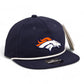 Denver Broncos 3D Perforated Rope Hat- Navy/ White