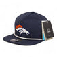 Denver Broncos 3D Classic Rope Hat- Navy/ White