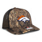 Denver Broncos 3D Snapback Trucker Hat- Realtree Timber/ Black