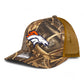 Denver Broncos 3D Snapback Trucker Hat- Realtree Max 7/ Buck