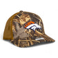 Denver Broncos 3D Snapback Trucker Hat- Realtree Max 7/ Buck