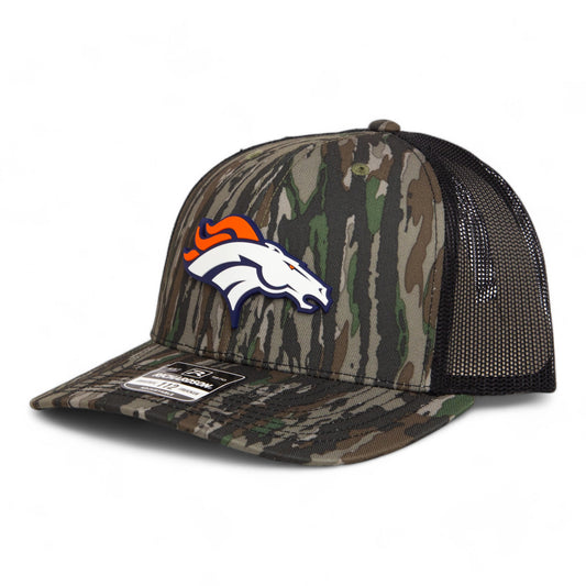 Denver Broncos 3D Snapback Trucker Hat- Realtree Original/ Black