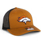 Denver Broncos 3D Snapback Trucker Hat- Caramel/ Black