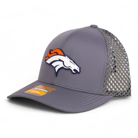 Denver Broncos 3D Snapback Tilikum Trucker Hat- Charcoal