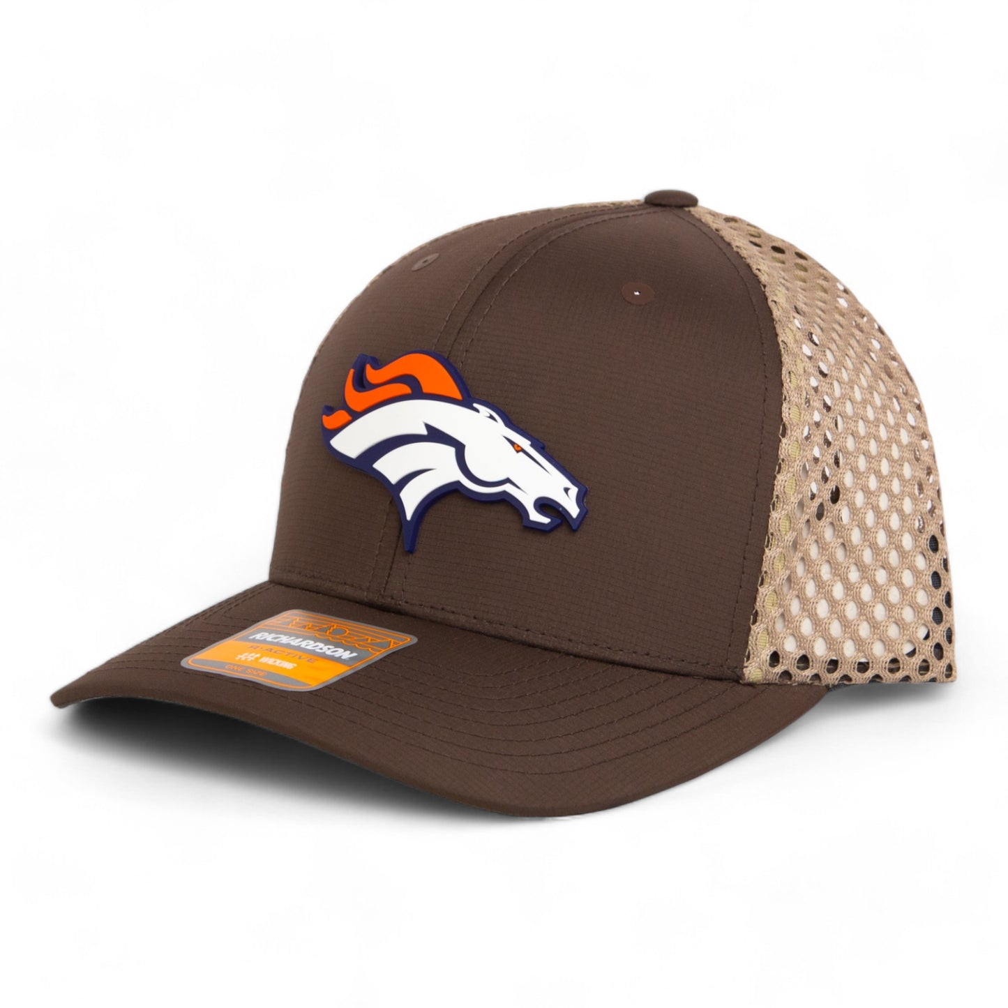 Denver Broncos 3D Snapback Tilikum Trucker Hat- Brown/ Tan