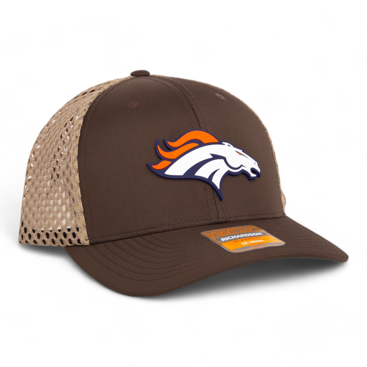 Denver Broncos 3D Snapback Tilikum Trucker Hat- Brown/ Tan