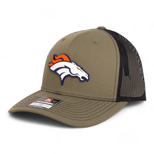 Denver Broncos 3D Snapback Trucker Hat- Loden/ Black