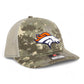 Denver Broncos 3D Snapback Trucker Hat- Military Digital Camo