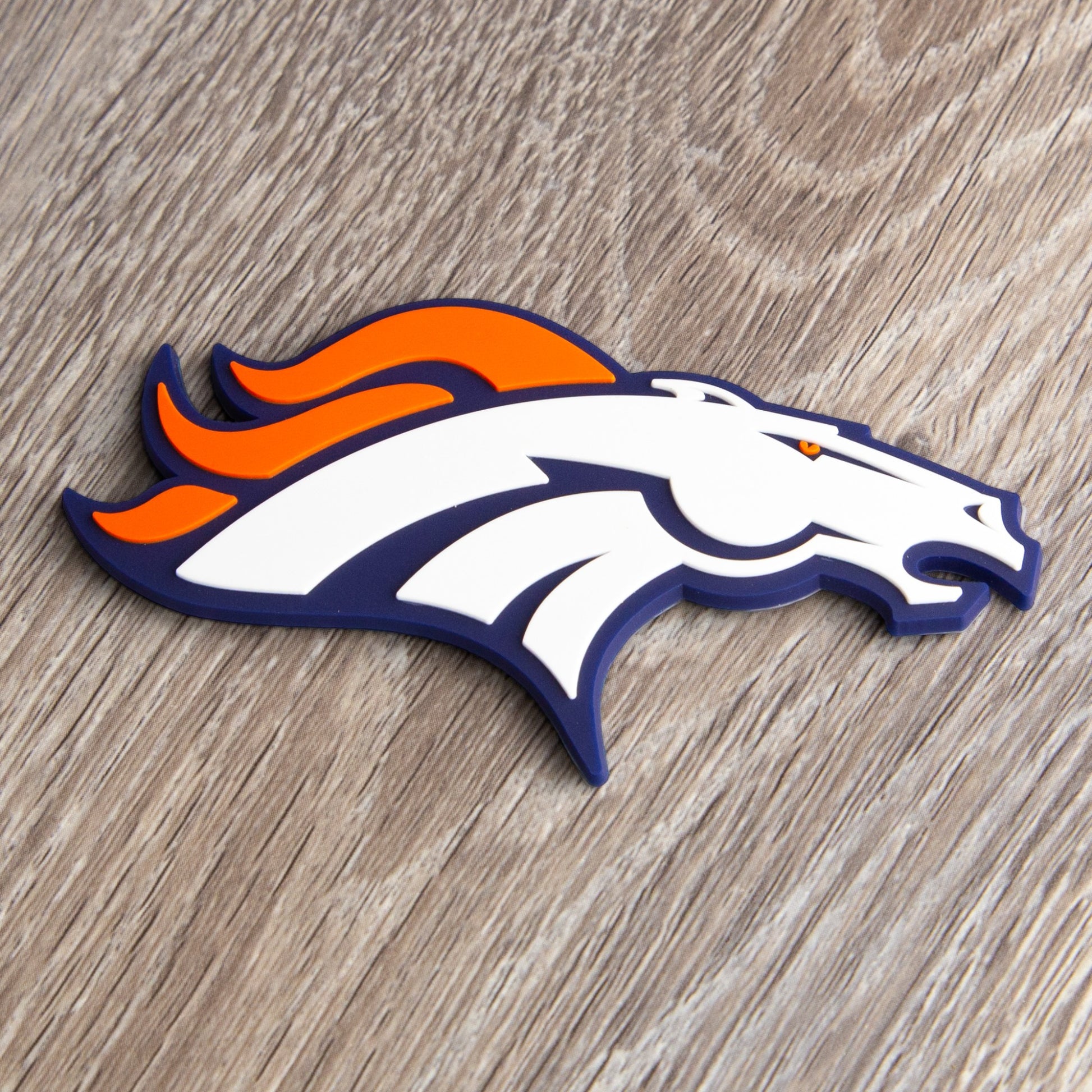 Denver Broncos 3D Snapback Trucker Hat- Navy/ Caramel