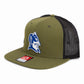 Duke Blue Devils 2025 Final Four 3D Wool Blend Flat Bill Hat- Loden/ Black