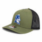 Duke Blue Devils 2025 Final Four 3D Snapback Trucker Hat- Loden/ Black
