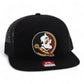 Florida State Seminoles 3D Snapback Seven-Panel Trucker Hat- Black