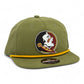 Florida State Seminoles 3D Classic Rope Hat- Loden/ Amber