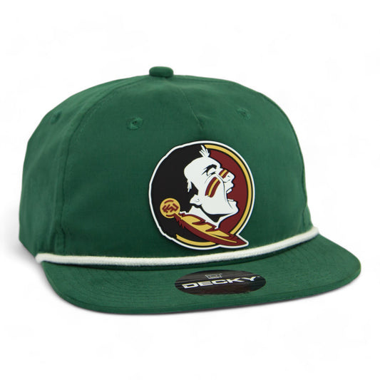 Florida State Seminoles 3D Classic Rope Hat- Forest/ White