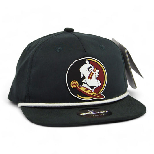 Florida State Seminoles 3D Classic Rope Hat- Charcoal/ White