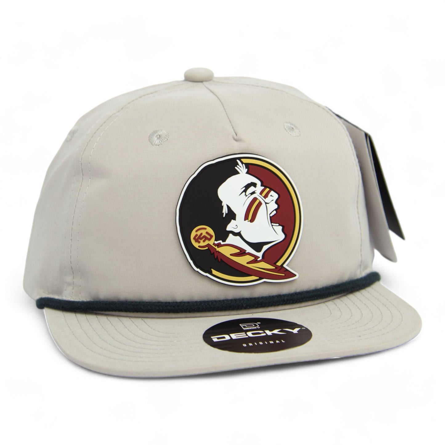 Florida State Seminoles 3D Classic Rope Hat- Grey/ Charcoal