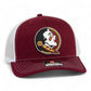 Florida State Seminoles 3D Snapback Trucker Hat- Cardinal/ White