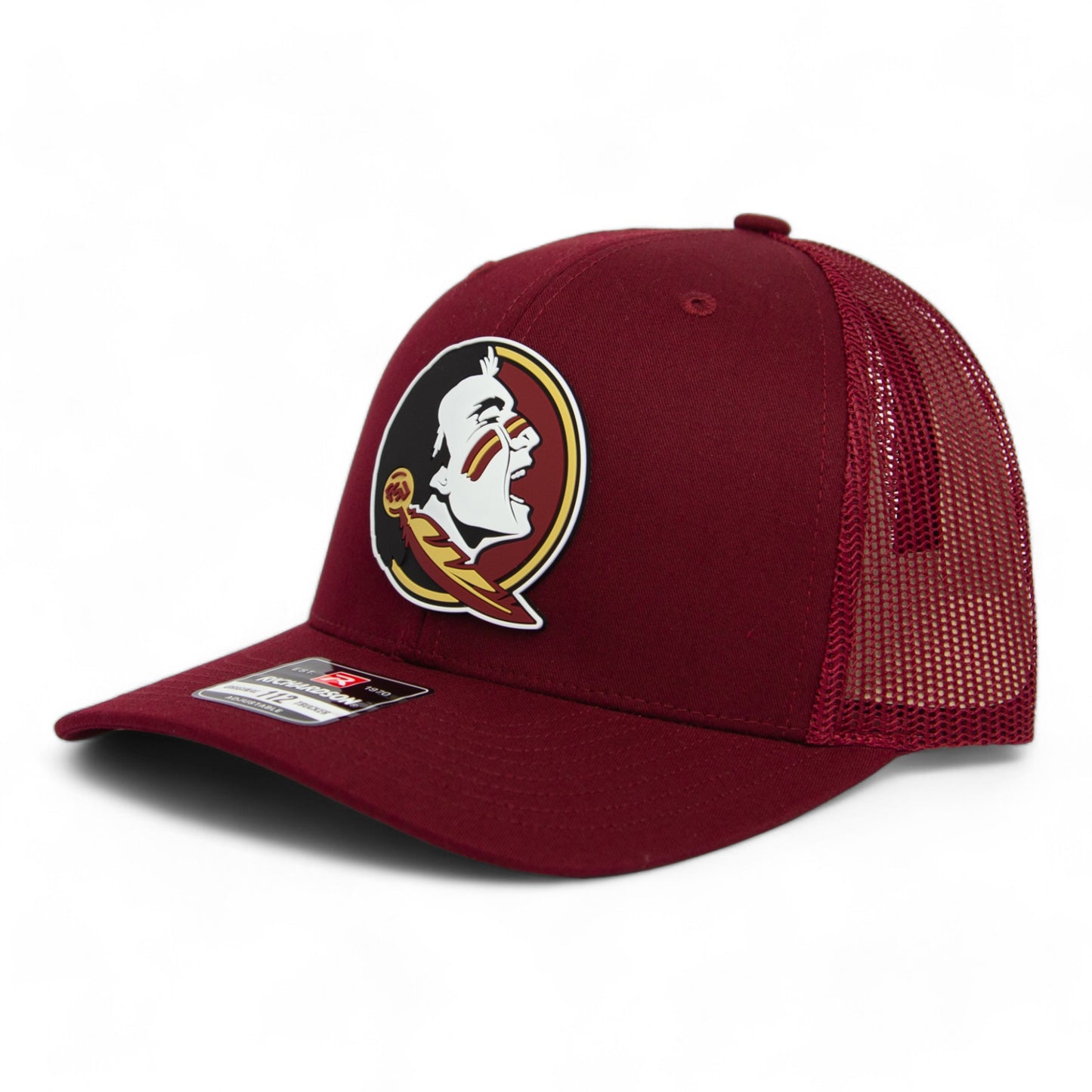 Florida State Seminoles 3D Snapback Trucker Hat- Cardinal