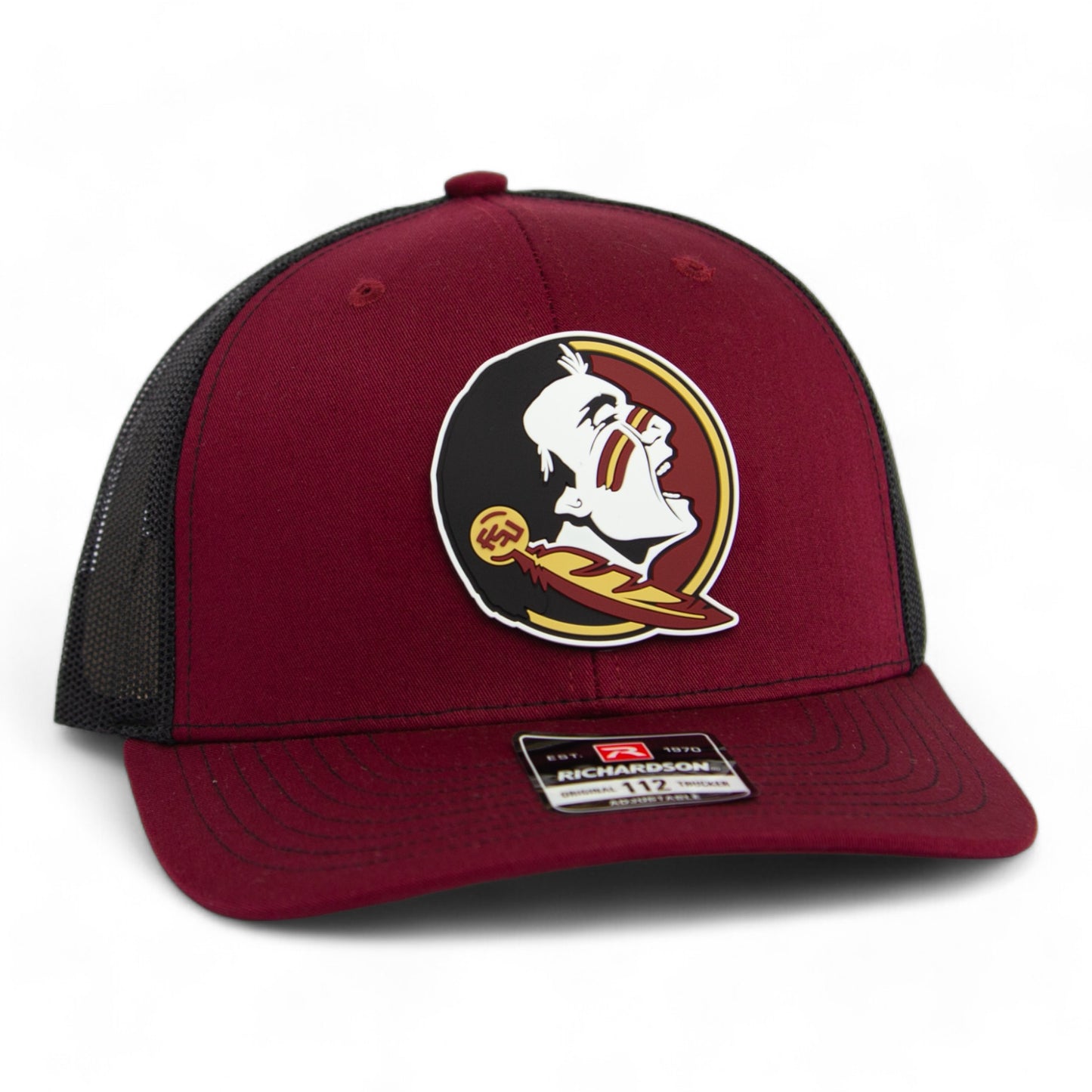 Florida State Seminoles 3D Snapback Trucker Hat- Cardinal/ Black