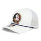 Florida State Seminoles 3D Snapback Trucker Rope Hat- White/ Black