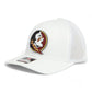 Florida State Seminoles 3D Snapback Trucker Hat- White