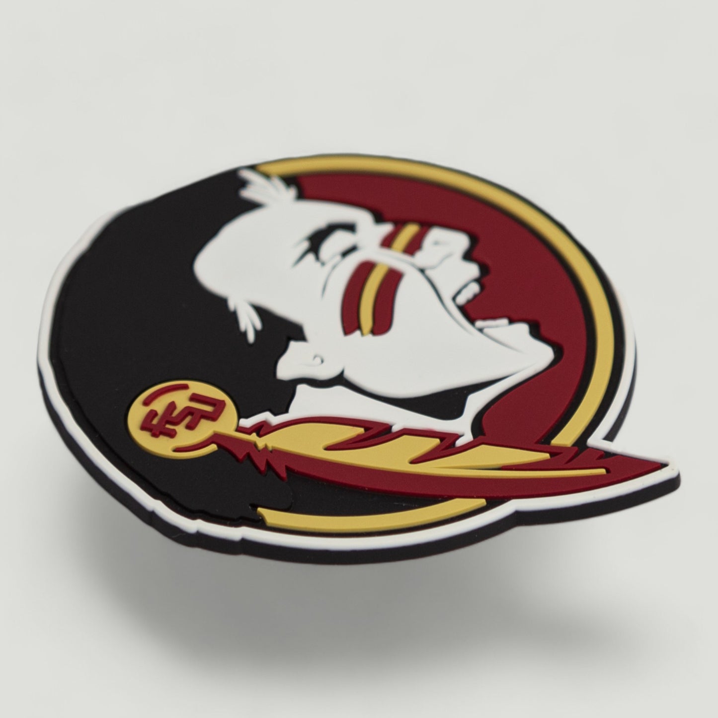 Florida State Seminoles 3D Patch Snapback Trucker Hat- Brown/ Khaki