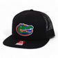 Florida Gators 2024 Men's College World Series 3D Wool Blend Flat Bill Hat- Black