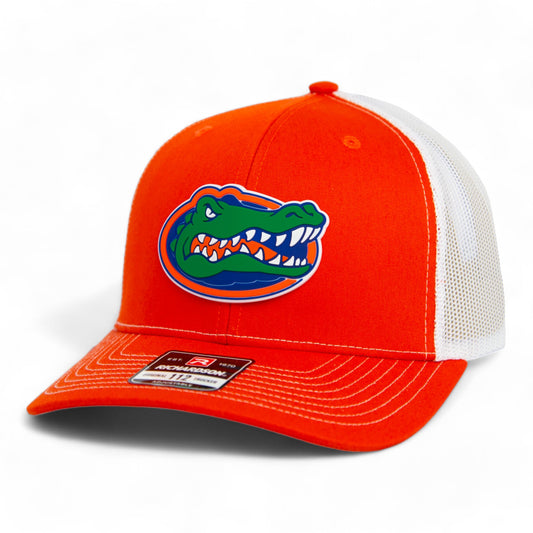 Florida Gators 2024 Men's College World Series Snapback Trucker Hat- Orange/ White