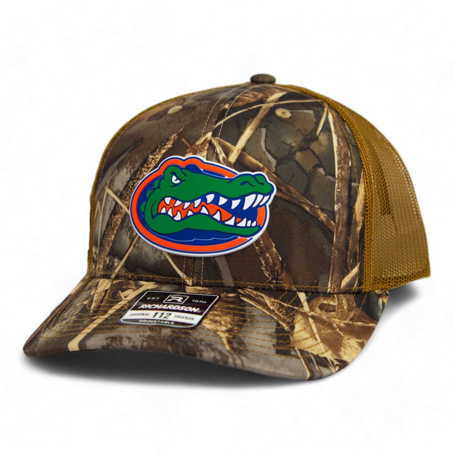 Florida Gators 2024 Men's College World Series Snapback Trucker Hat- Realtree Original/ Black