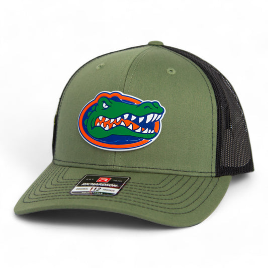 Florida Gators 2024 Men's College World Series Snapback Trucker Hat- Loden/ Black