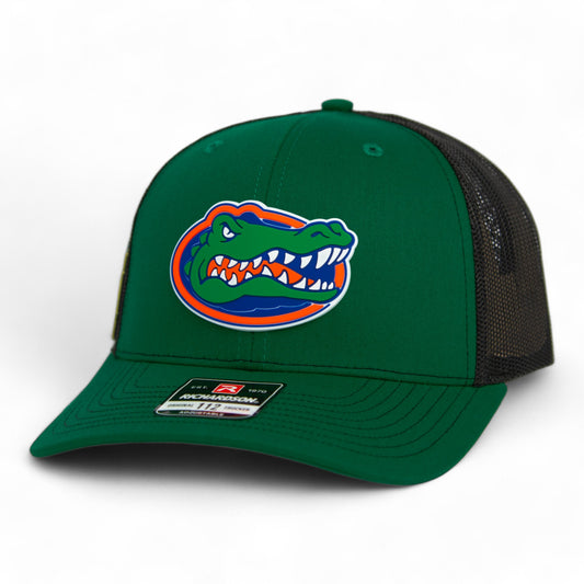 Florida Gators 2024 Men's College World Series Snapback Trucker Hat- Green/ Black