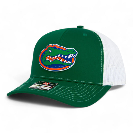 Florida Gators 2024 Men's College World Series Snapback Trucker Hat- Green/ White