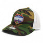 Florida Gators 2025 Basketball National Champions Snapback Trucker Hat- Army Camo/ White