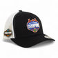 Florida Gators 2025 Final Four National Champions 3D YP Snapback Trucker Hat- Black/ White