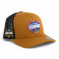 Florida Gators 2025 Final Four National Champions 3D YP Snapback Trucker Hat- Caramel/ Black