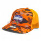 Florida Gators 2025 Basketball National Champions Snapback Trucker Hat- Blaze Duck Camo/ Blaze