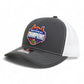 Florida Gators 2025 Basketball National Champions Snapback Trucker Hat- Charcoal/ White