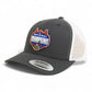 Florida Gators 2025 Basketball National Champions 3D YP Snapback Trucker Hat- Charcoal/ White
